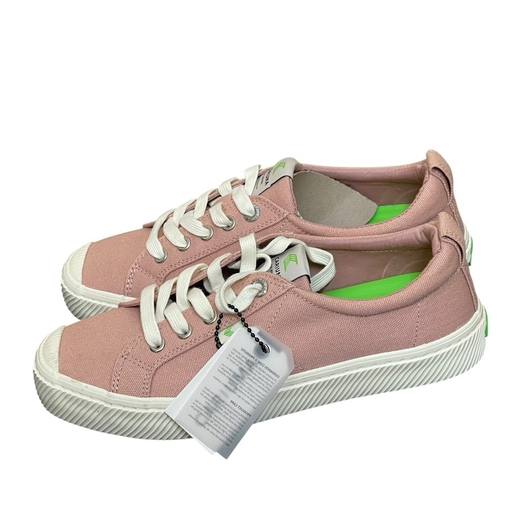 Cariuma OCA Low Rose Pink
Canvas Sneakers Men Size 6.5
Unisex Women 8 New - Picture 4 of 15